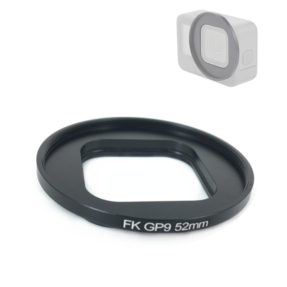 Gopro Action Camera Hero 12 Black - 52 mm Objektivfilter-Adapterring für Black GoPro