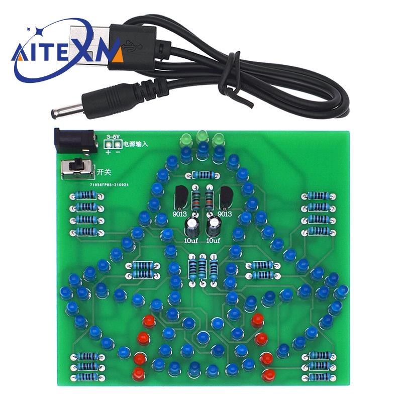 Electronics Repair School - DC 3-5V DIY LED Swing Windspiel