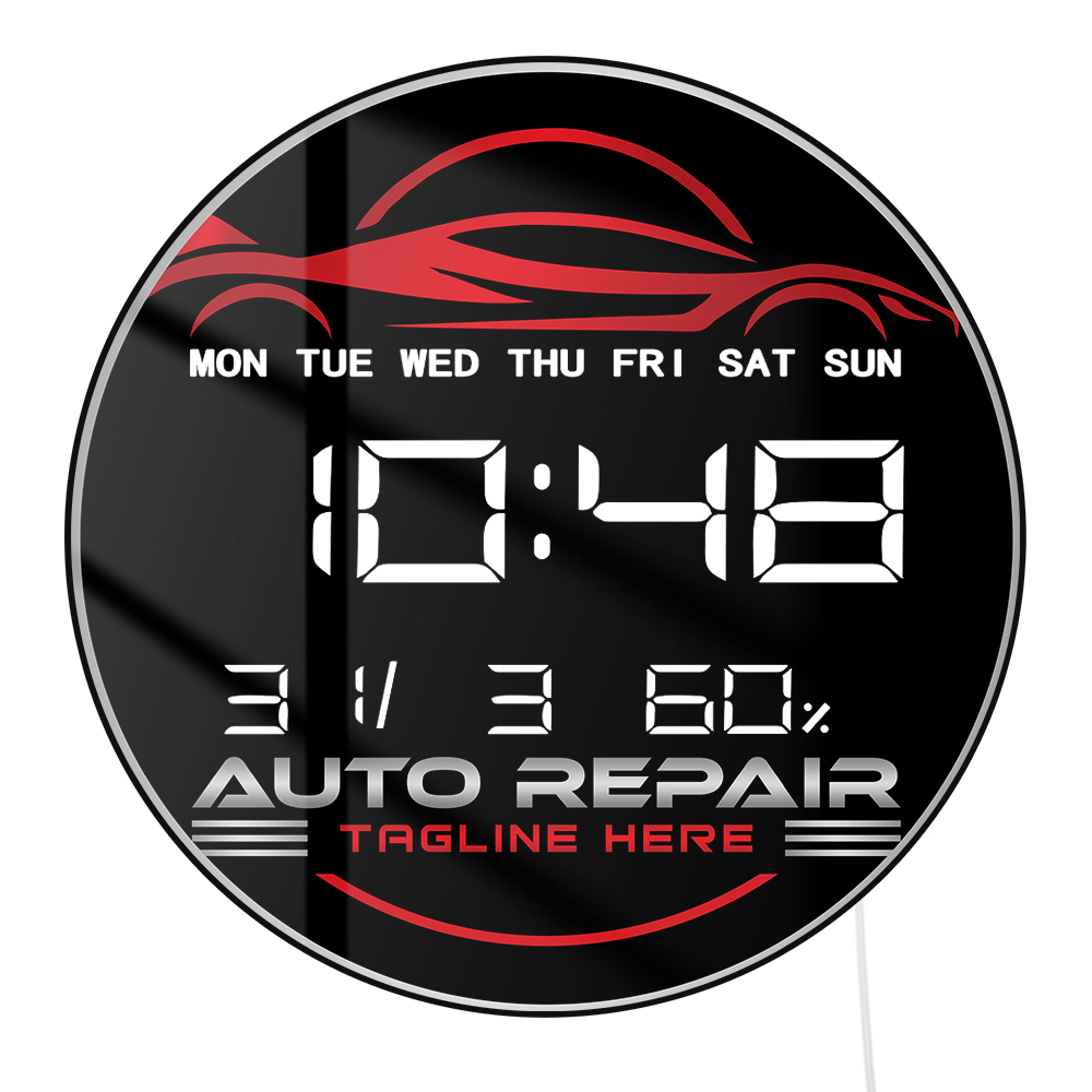 Electronics Repair Garage - Auto Reparatur Auto Service Garage LED