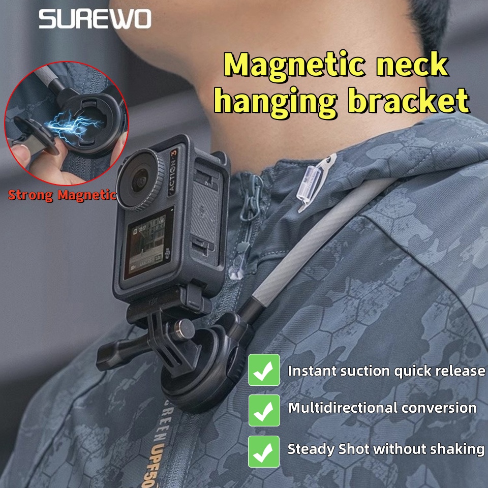SUREWO Magnetische Quick Relea – Gopro Action Camera Hero 12 Black Bewertung und Preis