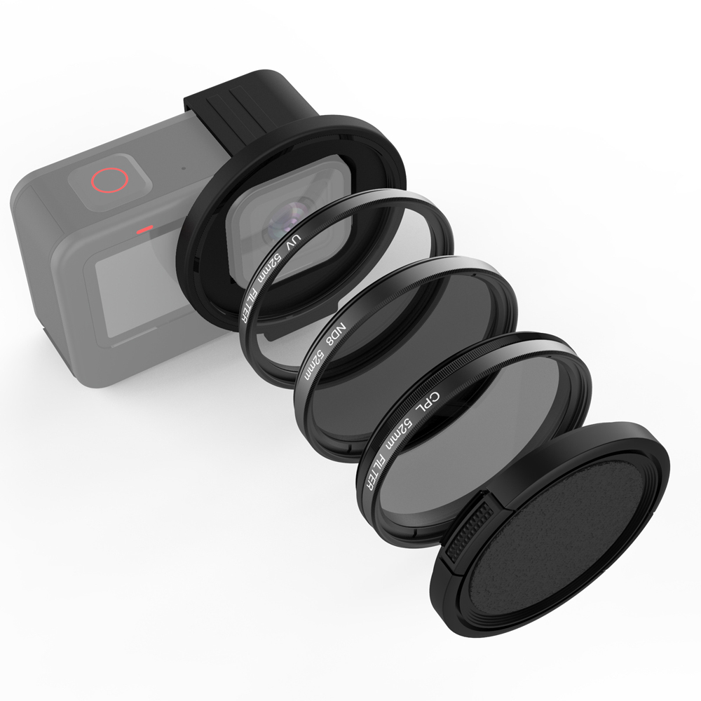 52 mm Filter-Adapter-Ringschut – Gopro Action Camera Hero 12 Black Bewertung und Preis