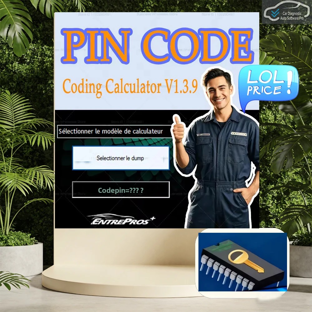 IMMO PIN CODE Calculator V1.3. – Electronics Repair Book Bewertung und Preis