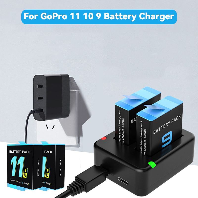Dual Port Slot Doppel Batterie – Gopro Action Camera Hero 12 Black Bewertung und Preis